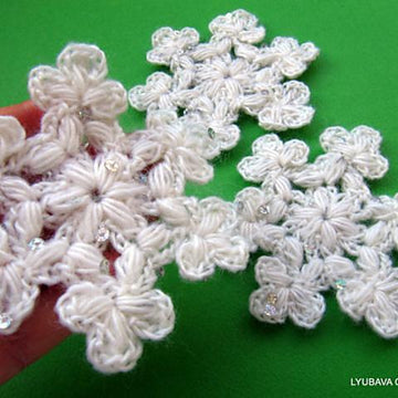 Snowflake Puff Stitch
