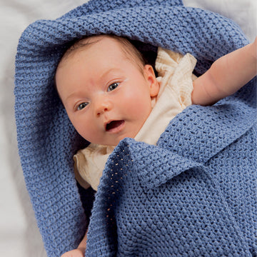 Aurelia Blanket - Crochet Pattern For Babies in MillaMia Naturally Baby Soft by MillaMia