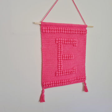 Letter E Wallhanging