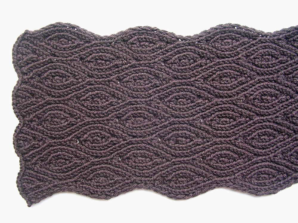 Three Almond Scarves