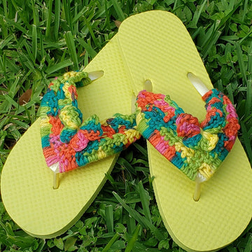 Butterfly Flip Flops