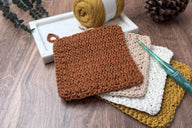 Crunch Stitch Washcloth