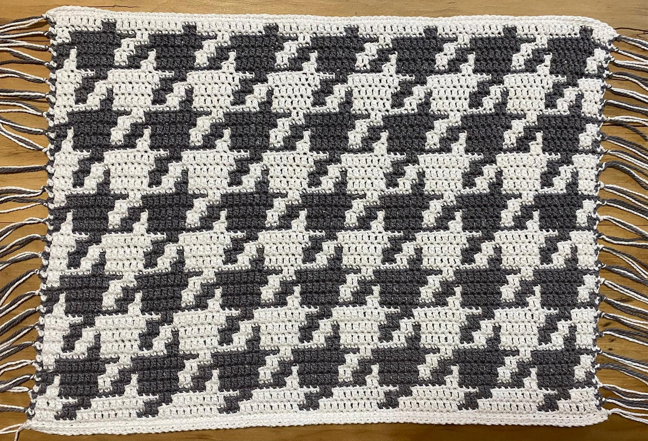 Nothing but Houndstooth mosaic