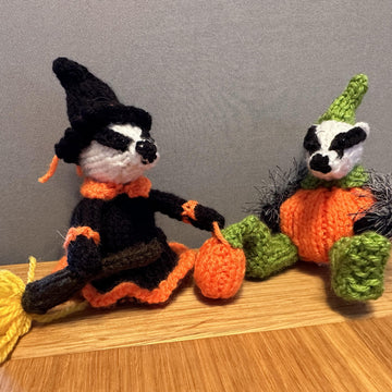 Badger & Lady Badger Halloween Outfits, Ferrero Rocher/Lindor Chocolate Covers, Hanging Ornaments