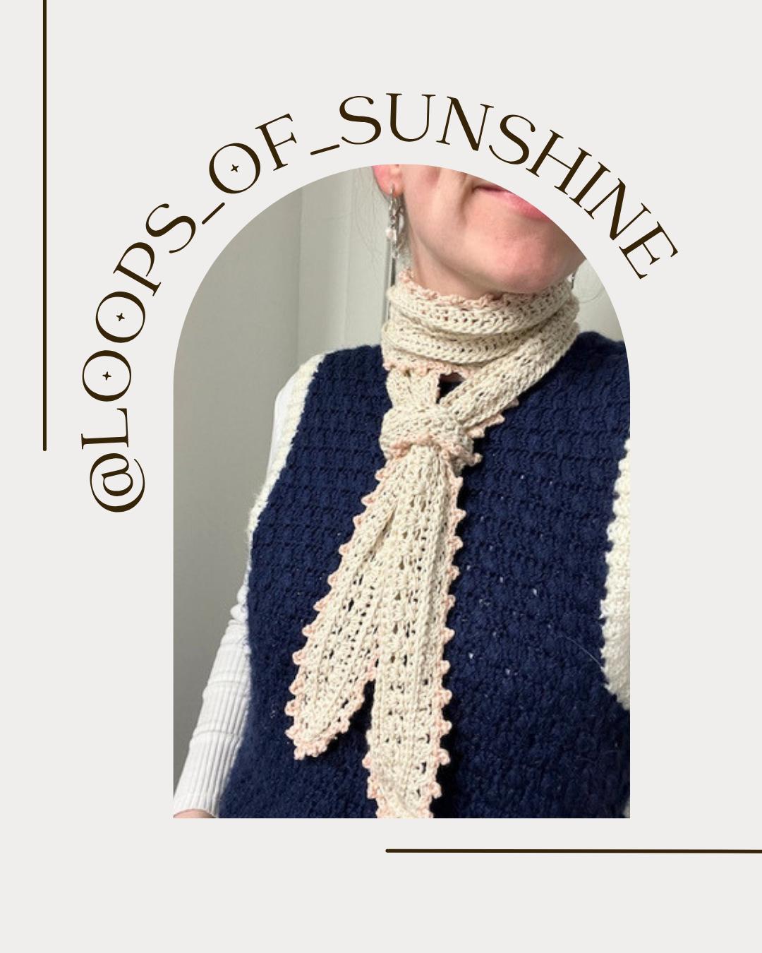 Frost & Fern Mini Scarf