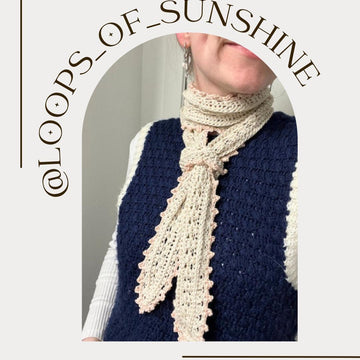 Frost & Fern Mini Scarf