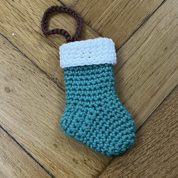 Christmas Stocking Decoration Crochet Pattern