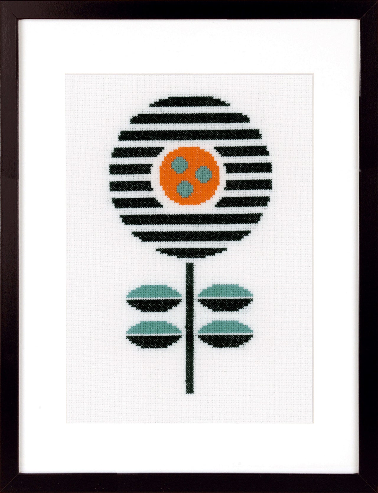 Vervaco Counted Cross Stitch Kit Abstract Flower Cross Stitch Kit