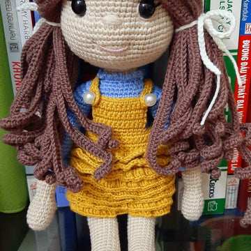 Crochet doll pattern, amigurumi doll pattern, Doll Avery