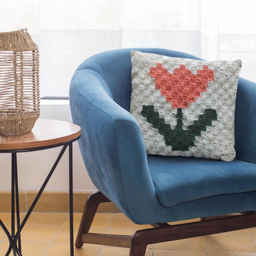 Coral Tulip Flower C2C Graphgan Square