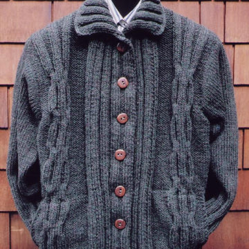MS 151 Cabled Coat-Jacket