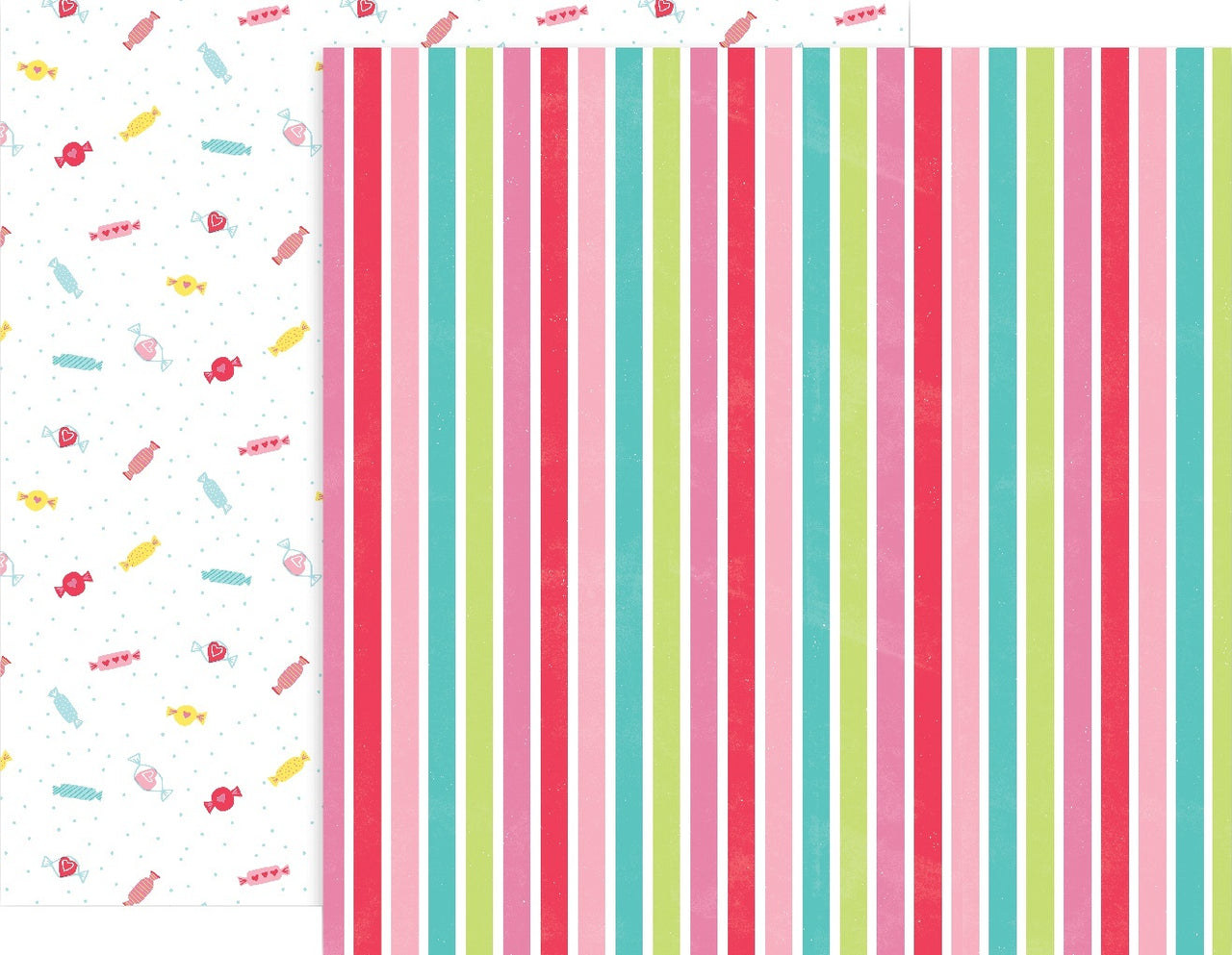 American Crafts Lucky Us Double-Sided Cardstock 12"X12" 25/Pkg - #6