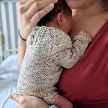 Little Leaf Onesie - Pdf & Video tutorial