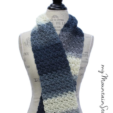 Kaleidoscope Crochet Cowl Scarf