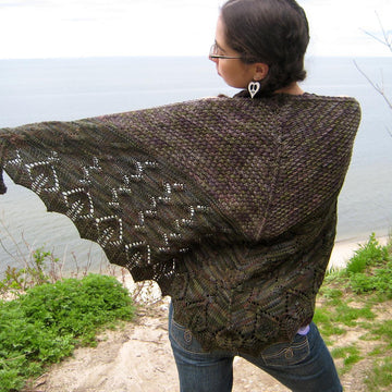 A Certain Shade of Green Shawl
