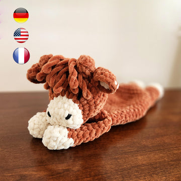 Highland Cow Cuddle Lovey