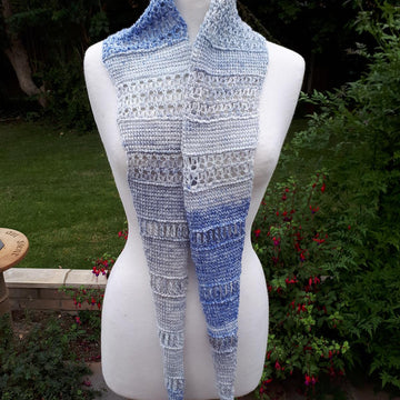 Tunisian Lace Scarf