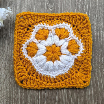 Paw Print Granny Square