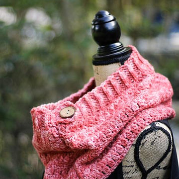 Clearwater Beach Buttoned Cowl