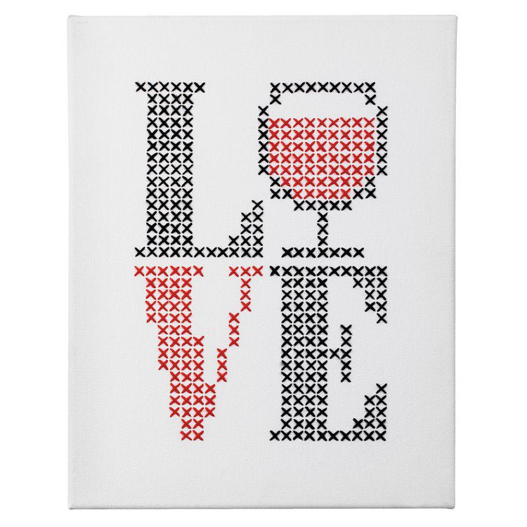 Anchor Big & Easy Cross Stitch - WINE