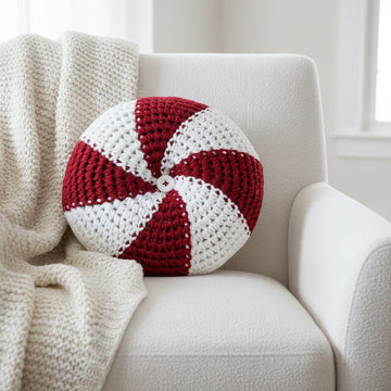 Peppermint Candy Pillow