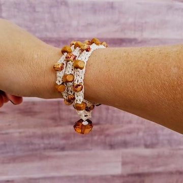 Rustic Wrap Bracelet