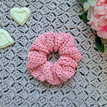 Crochet Easy Silky Scrunchie Pattern