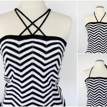 Strickanleitung - ZickZack – Sommer TOP – No.145