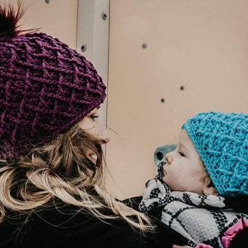 Mini Harlequin Beanie