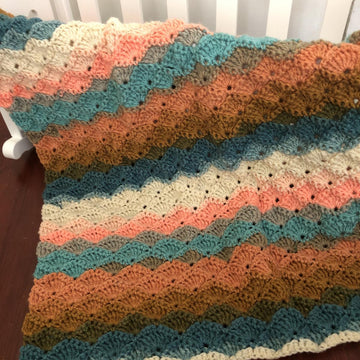 By the Seashore Baby Blanket