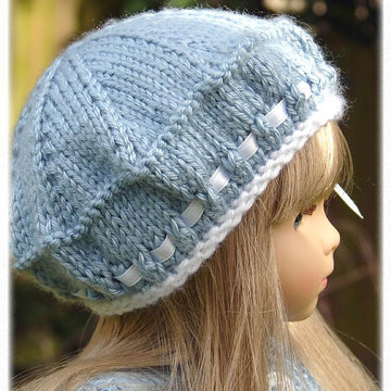 Eyelet Beret
