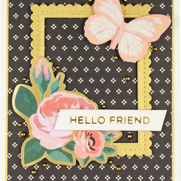 Spellbinders Glimmer Hot Foil Plate - Everyday Sentiments II