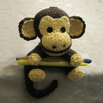 Knitkinz Monkey for Your Office