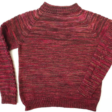 Top Down Raglan Pullover 415