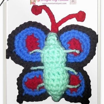 Crochet Swallowtail Butterfly Pattern Amigurumi Toy