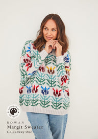 Arne&Carlos Margit Sweater in Rowan Norwegian Wool - 04095