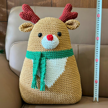Christmas Pillow Reindeer