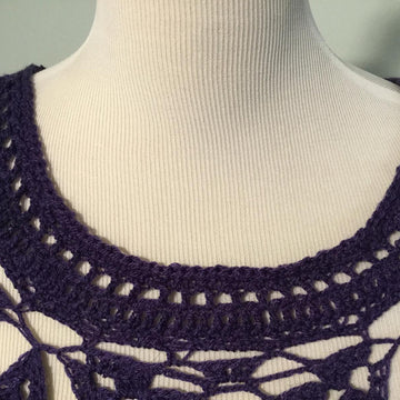 Lacy Flutter Cap Sleeve Top