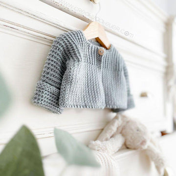 8 sizes - ITSY-BITSY Crochet Cardigan
