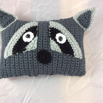 Raccoon and Red Fox Pillow Pals