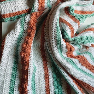 The Candy Clouds Baby Blanket