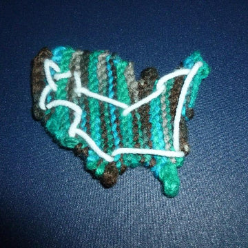 Simple USA Silhoutte (CONUS only, AK/HI not included)