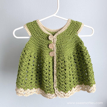 Baby Girl Meadow Cardigan Dress