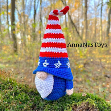 Patriotic gnome USA (boy2)