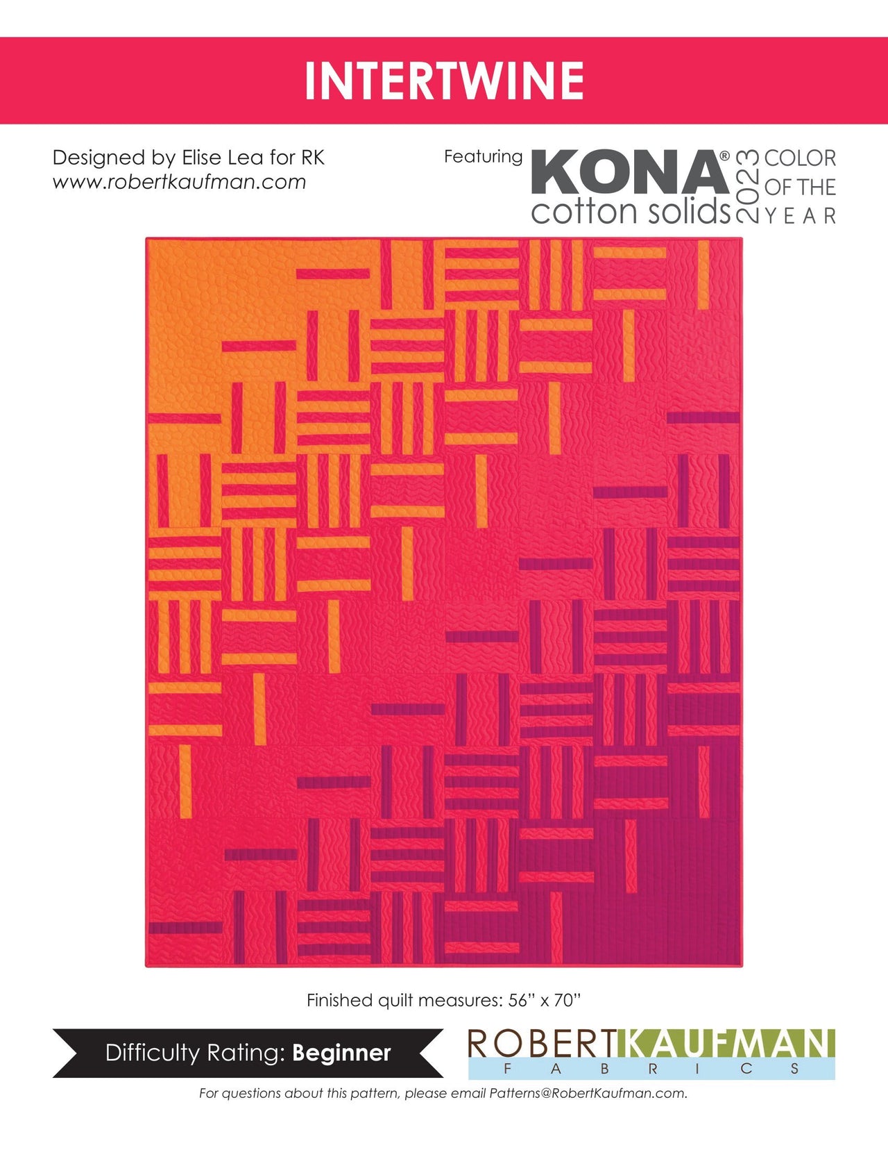 Robert Kaufman Intertwine - Downloadable PDF