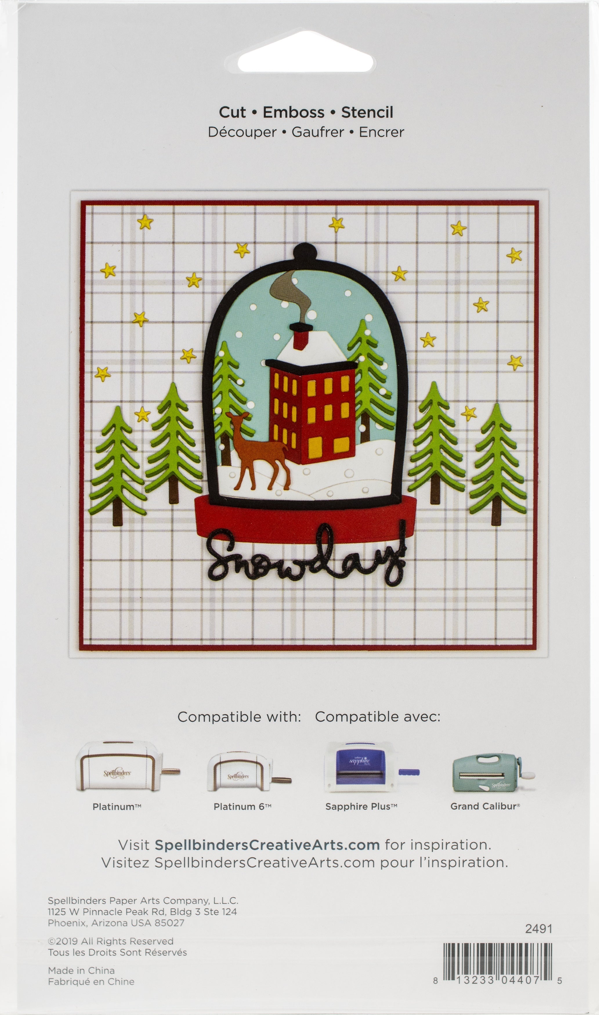 Spellbinders Shapeabilities Dies - Santa's Workshop
