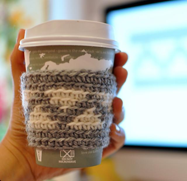 Zig Zag Coffee Sleeve