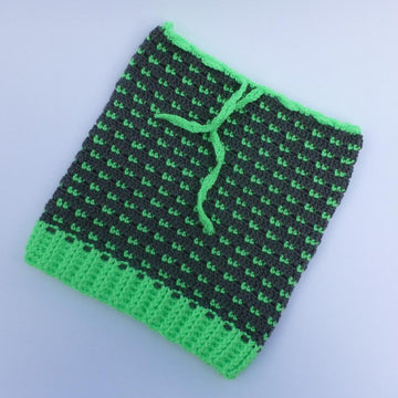 Crochet Baby Beanie Hat Snood
