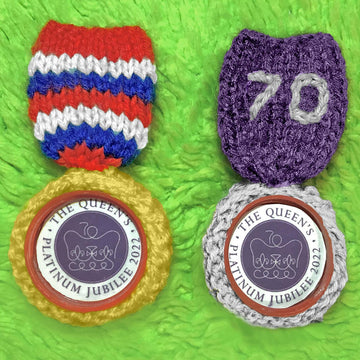 Royal Jubilee  Medal Badges 9 cms