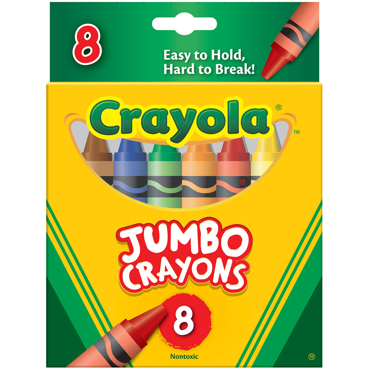 Crayola Jumbo Crayons - 8/Pkg